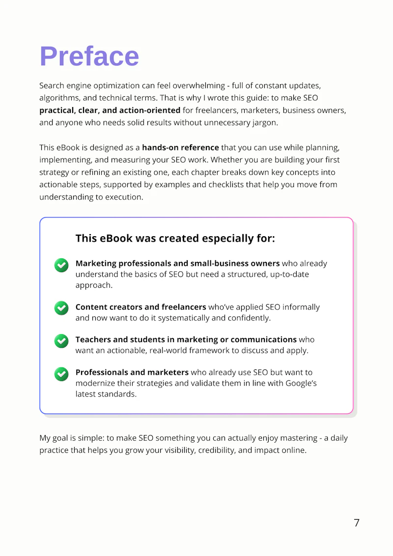 SEO in Action | Actionable SEO Plan screenshot 4
