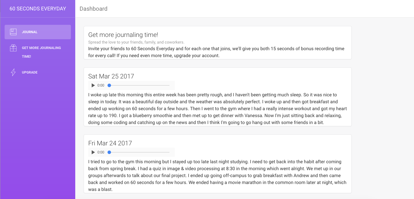 60 Seconds Everyday gallery image