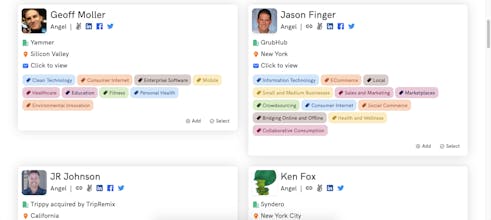 List of Investor gallery image