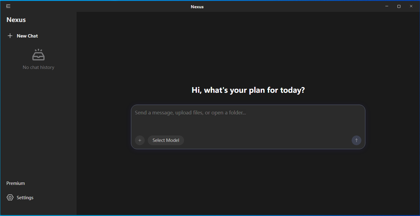 Nexus - Main product screenshot demonstrating key features and user interface