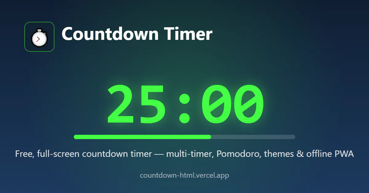 Countdown Timer gallery image