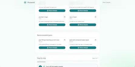 Picmend — Snap a photo, fix what broke gallery image