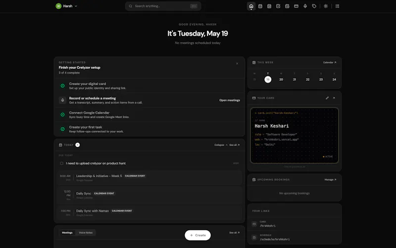 Crelyzor screenshot 4