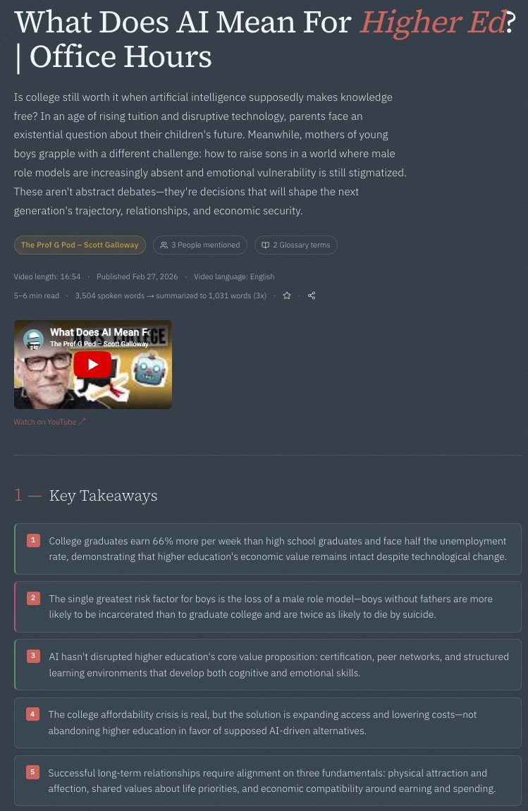 TubeReads - Screenshot 3 showing product features and functionality