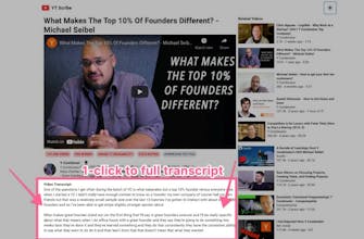 YouTube Scribe gallery image