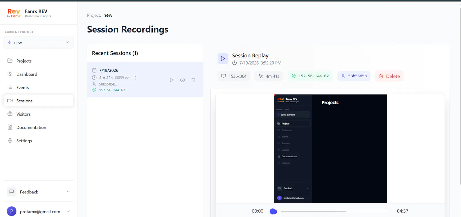  REV - Super AI website tracker screenshot 3
