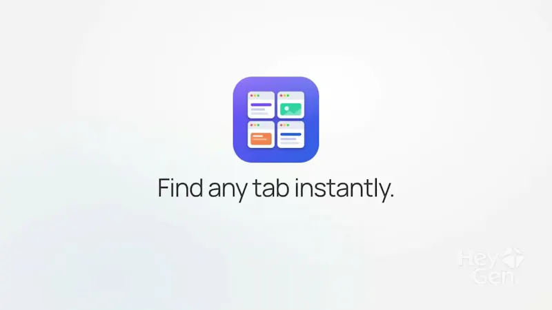 TabCanvas: Tab Manager &  Tab Organizer screenshot 1 (video preview)
