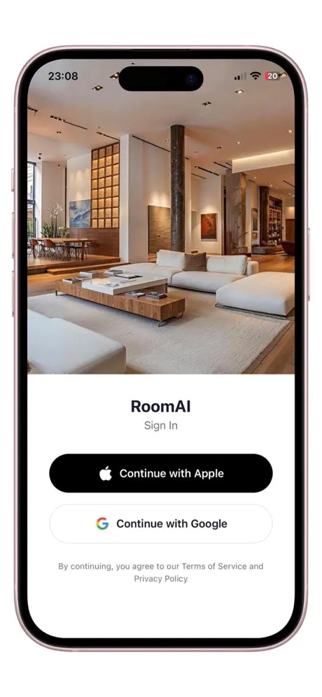 RoomAI - Interior Design - Screenshot 5 showing product features and functionality