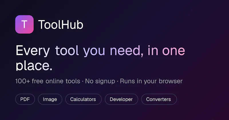 ToolHub screenshot 1