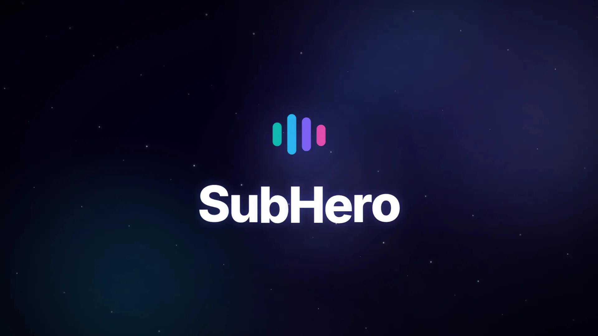 SubHero のプロダクトバナー