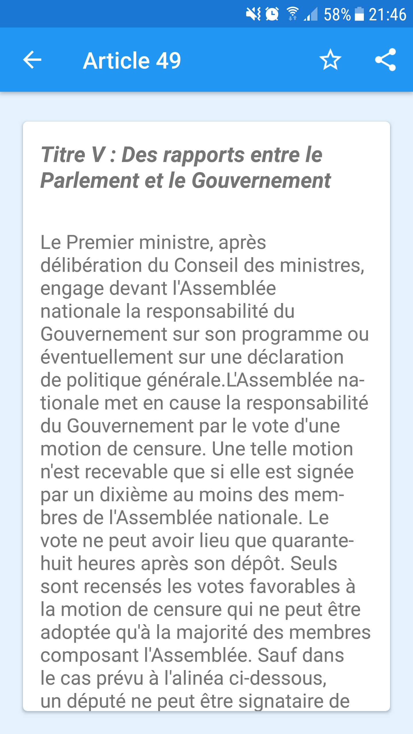 French Constitution gallery image