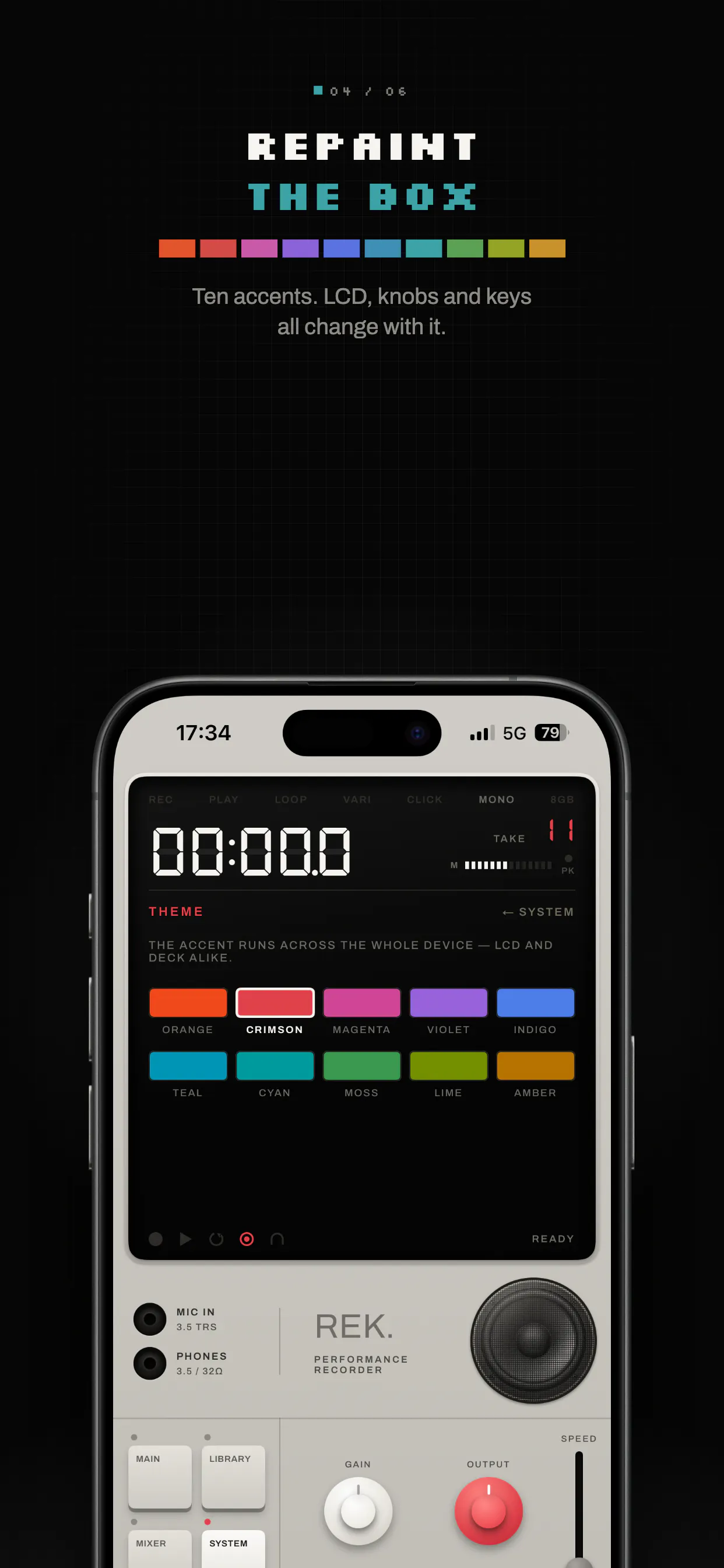 REK. The Performance Recorder gallery image