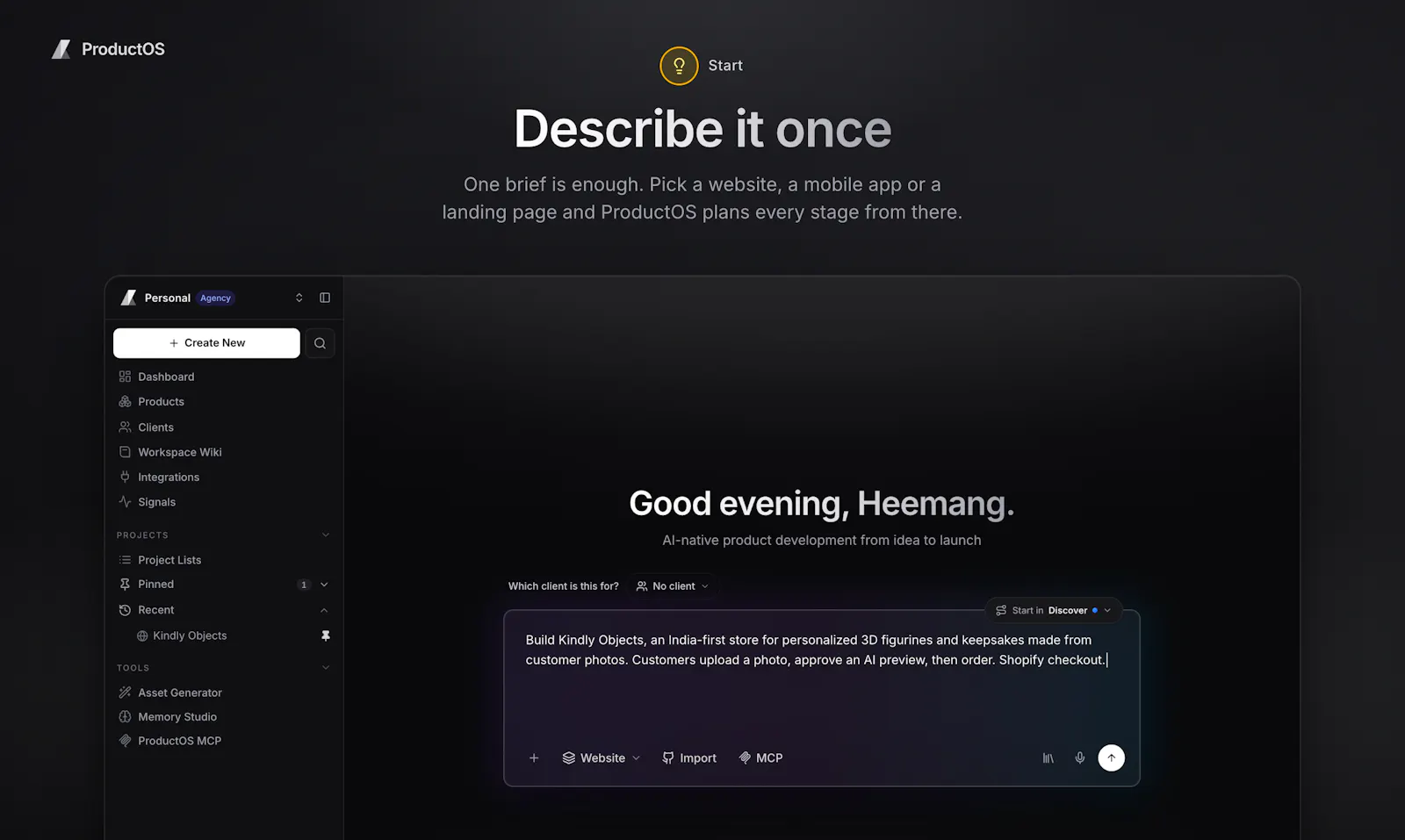 ProductOS screenshot 4
