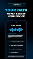Klarity AI Voice Notes