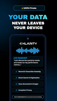 Klarity AI Voice Notes
