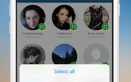 Cleaner for Instagram - Mass delete, unlike, unfollow and block tool media 2