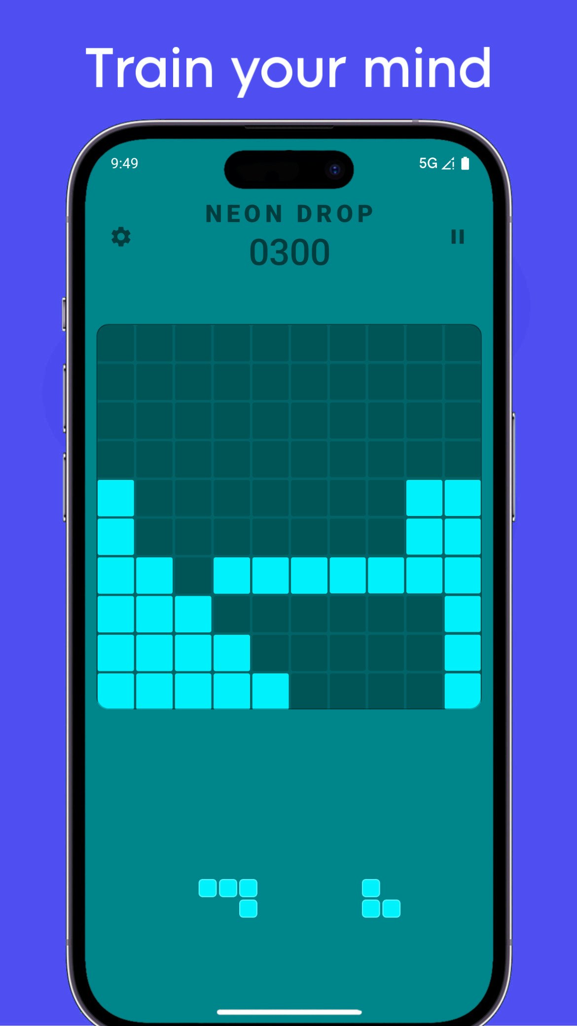 Neon Grid Puzzle gallery image