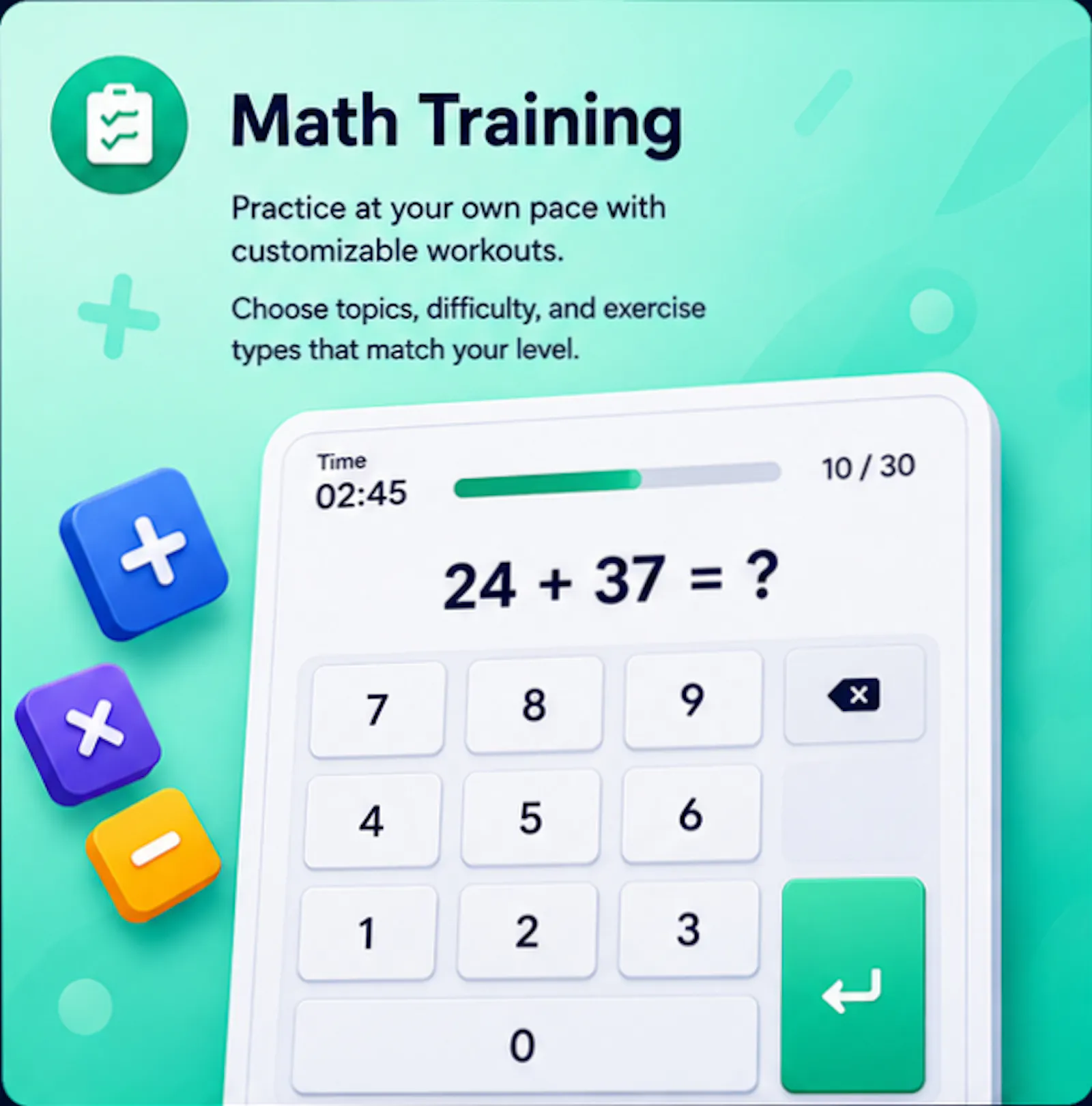 Math Trainer screenshot 3