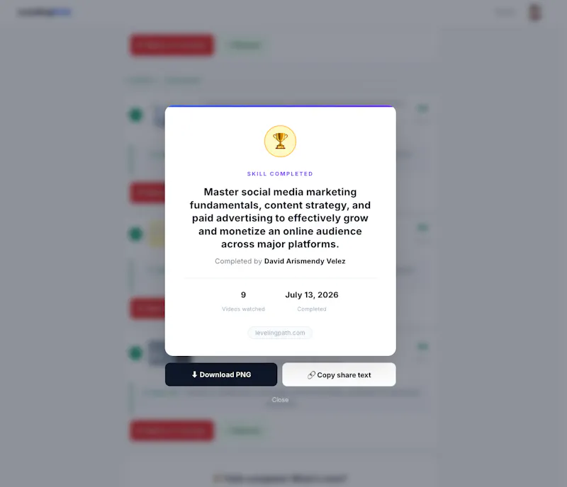 LevelingPath — Learn Anything Free screenshot 11