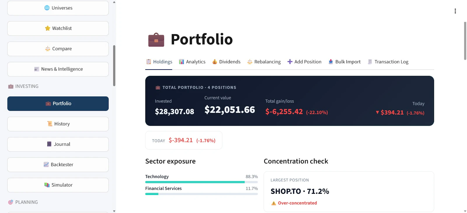 LucidStocks screenshot 7