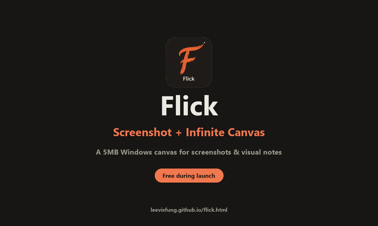 Flick — Infinite Canvas Notes screenshot 1