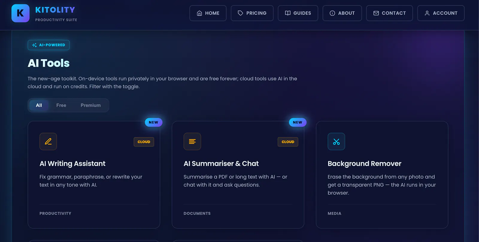 Kitolity screenshot 5