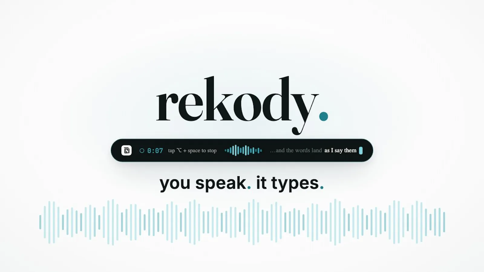Rekody screenshot 1 (video preview)