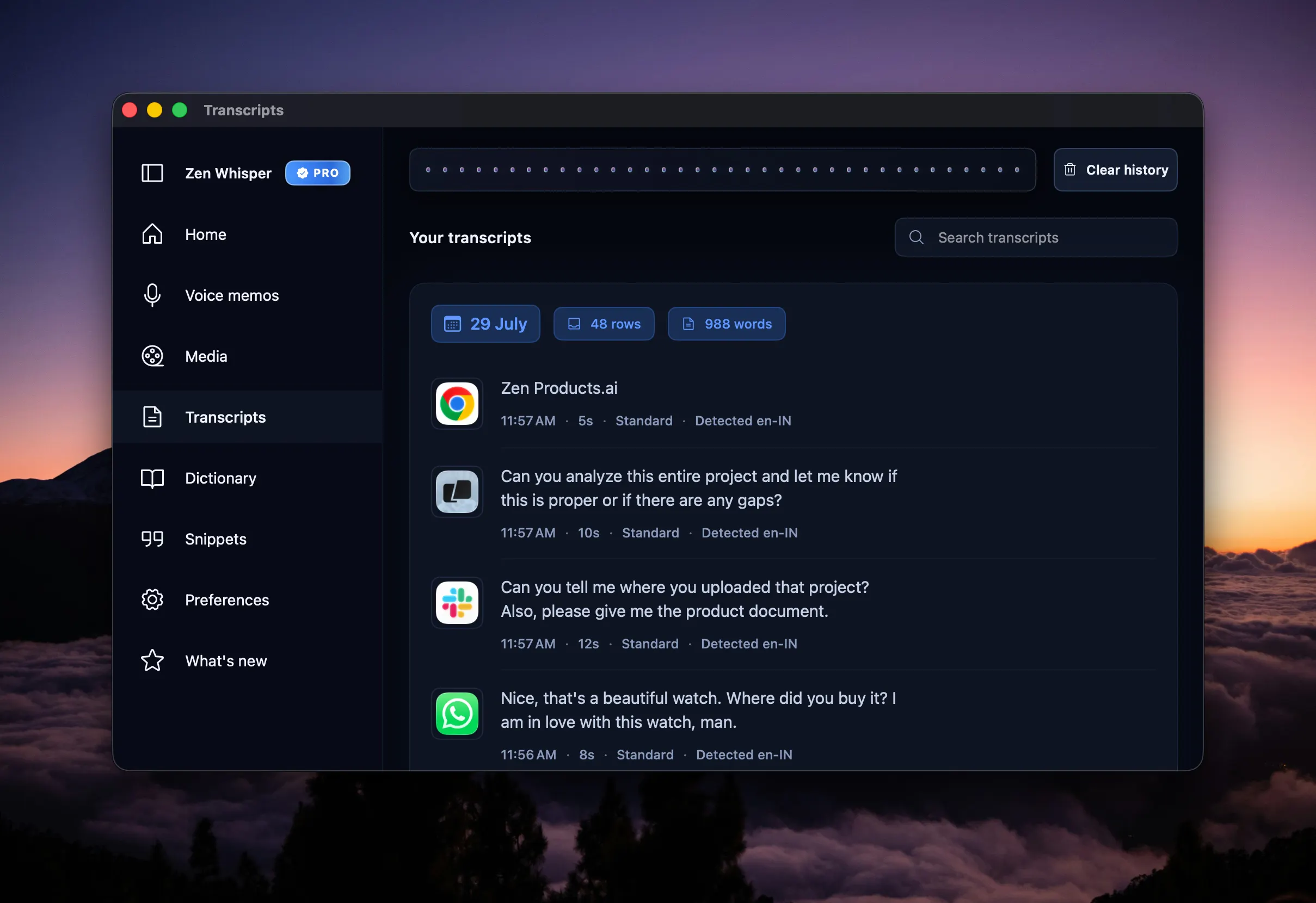 Zen Whisper screenshot 4