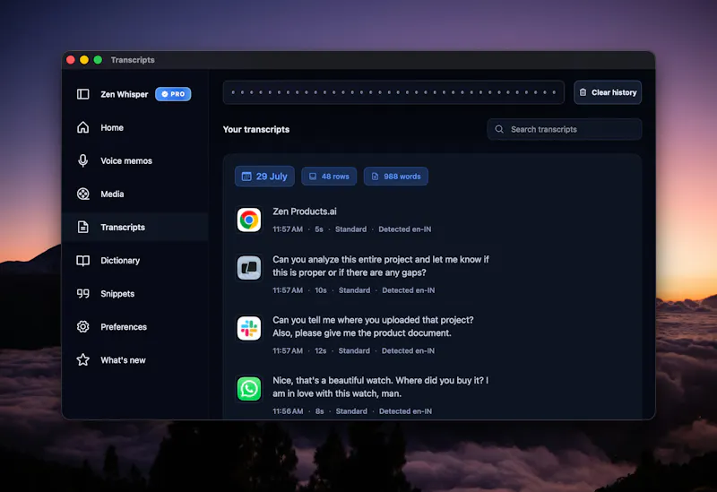 Zen Whisper screenshot 4