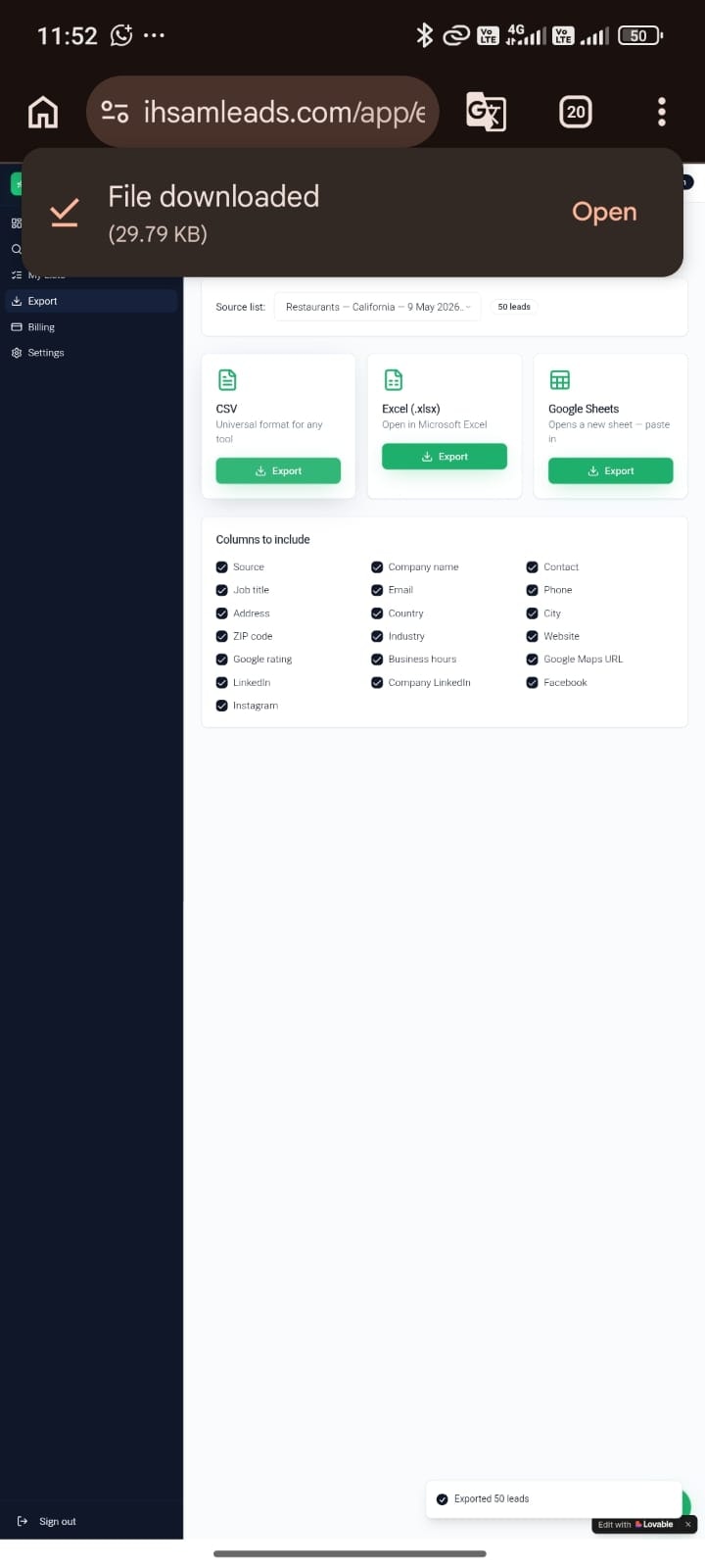 IhsamLeads  Find Every Lead In One Place gallery image