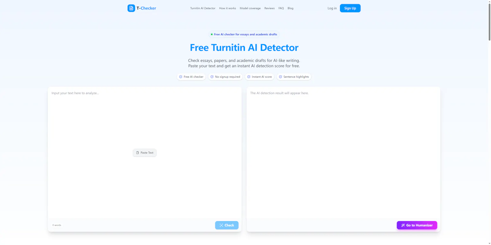 T-checker screenshot 1