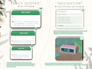Unlimited Notion Habit Tracker Template gallery image