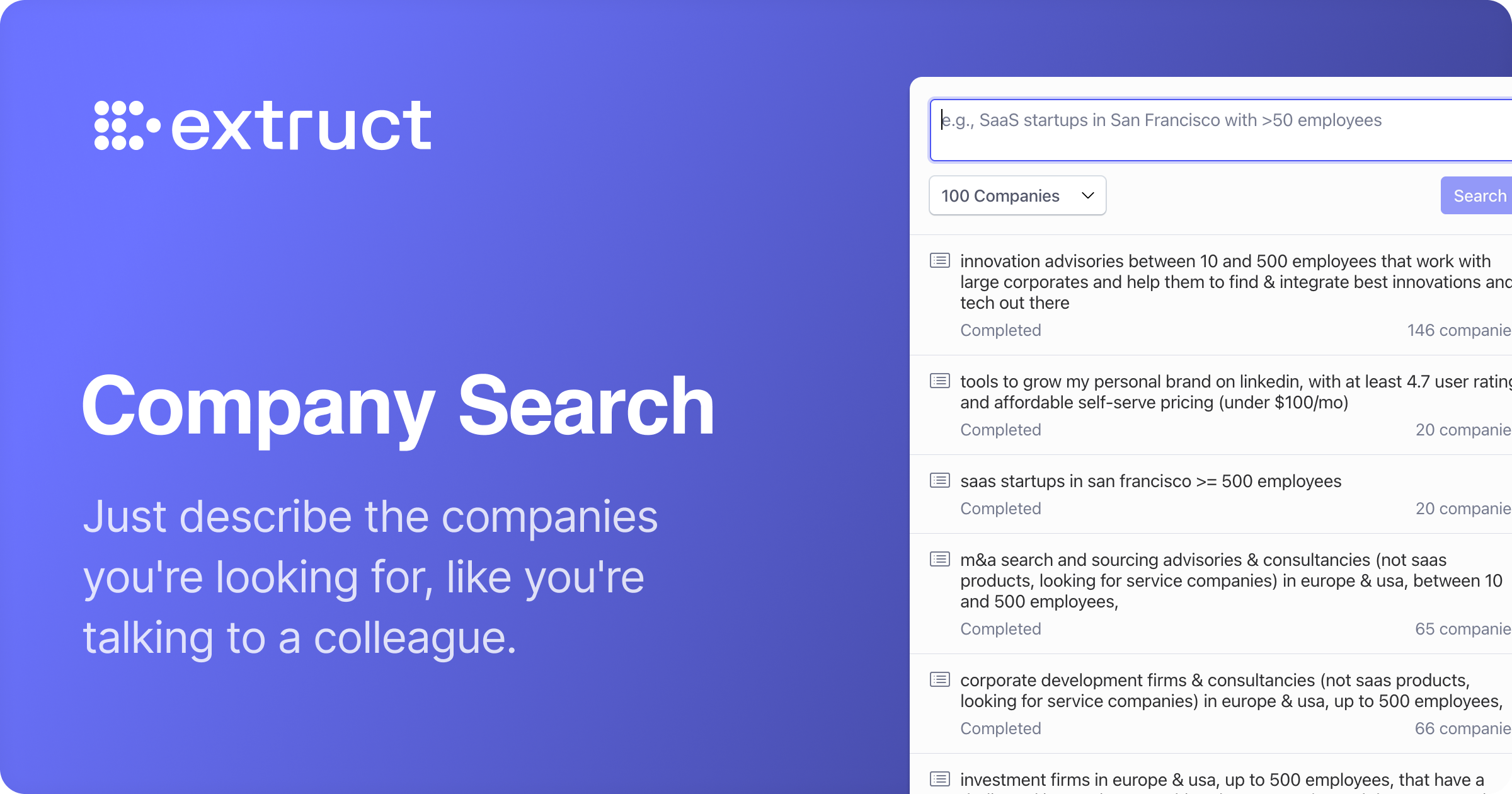 Extruct AI gallery image