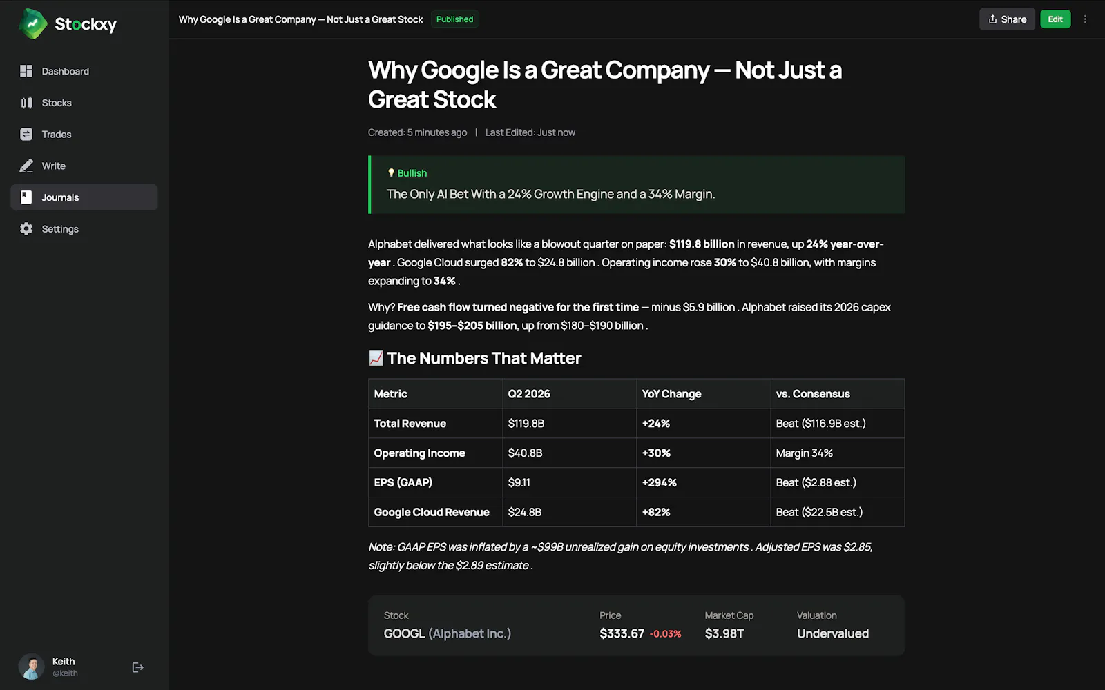 Stockxy screenshot 7