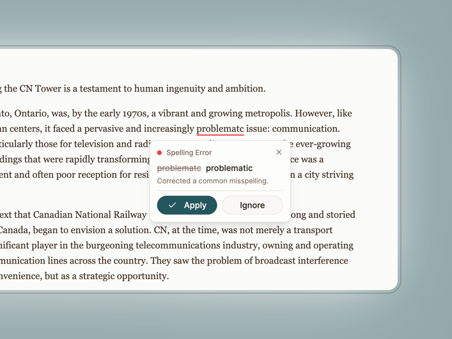 WriterCasa - Screenshot 3 showing product features and functionality