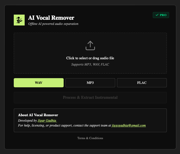 AI Vocal Remover gallery image