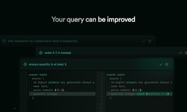 Unlock new possibilities with our advanced AI-powered SQL editor