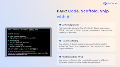 GoCodeo SaaS Builder gallery image