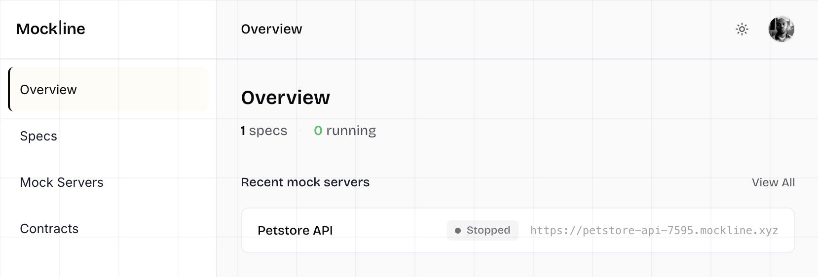 Mockline gallery image