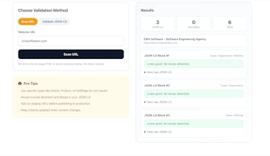 Schema Markup Validator gallery image