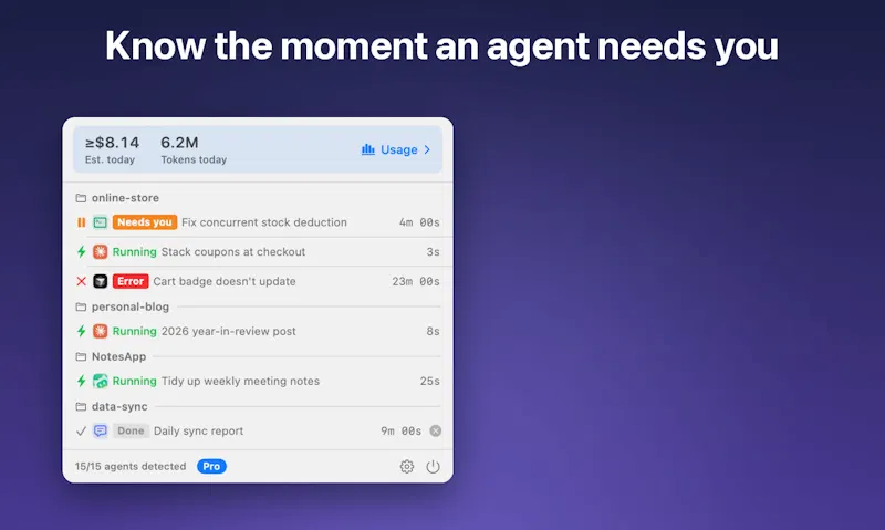 Agent Radar screenshot 1