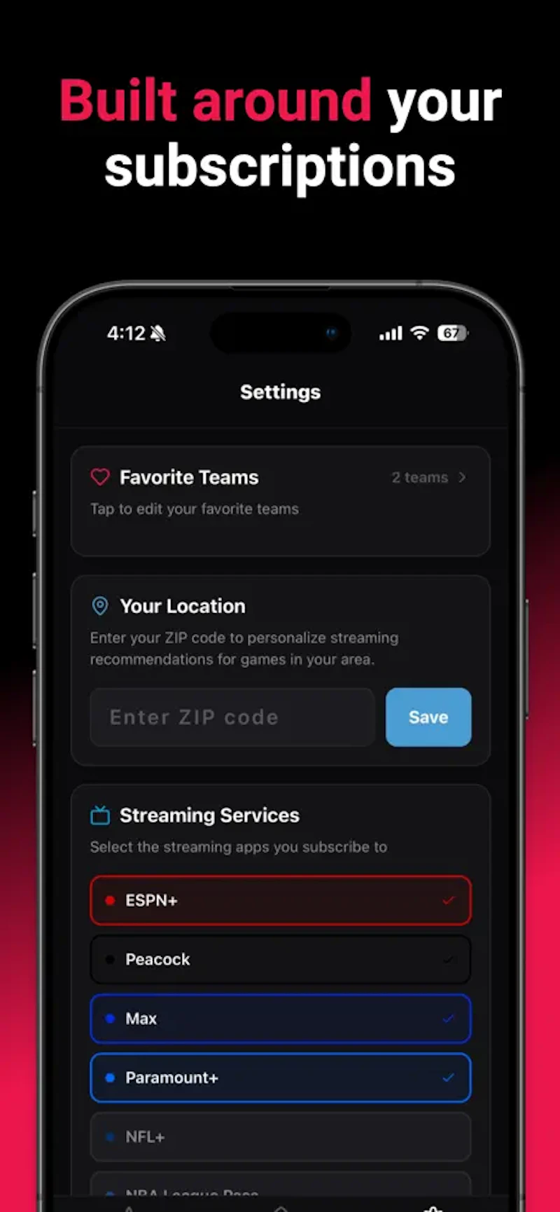 GameDay: Where to Watch Sports screenshot 2