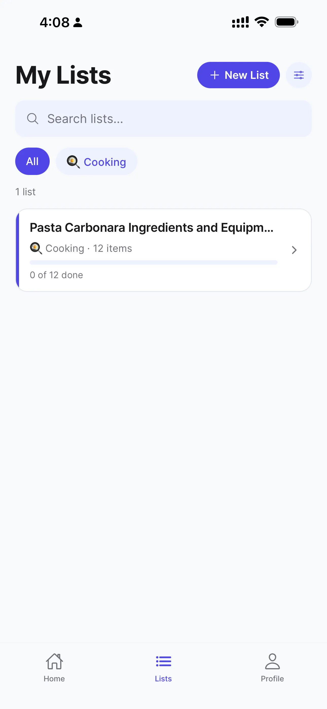 Genie List - AI checklists gallery image