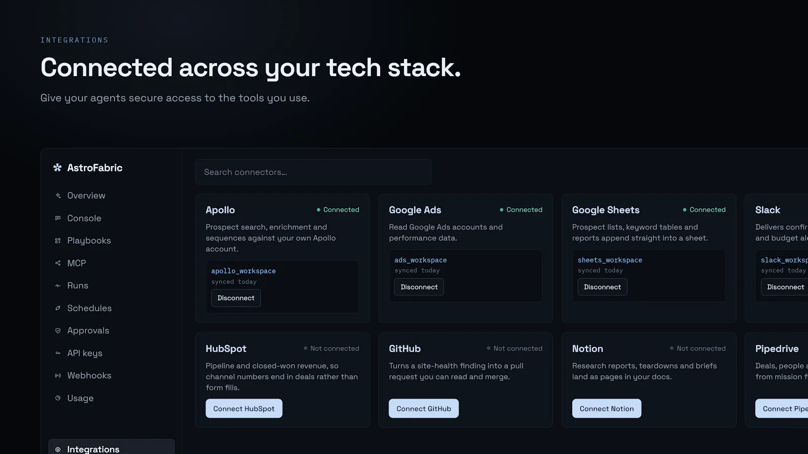 AstroFabric screenshot 3