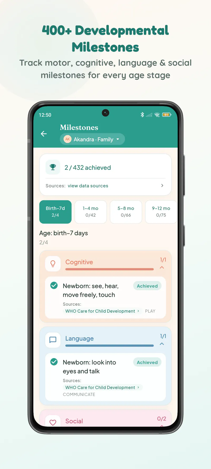 Baska: Baby Tracker & Diary screenshot 4