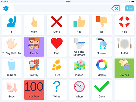 Commboards - Trợ lý lời nói AAC
