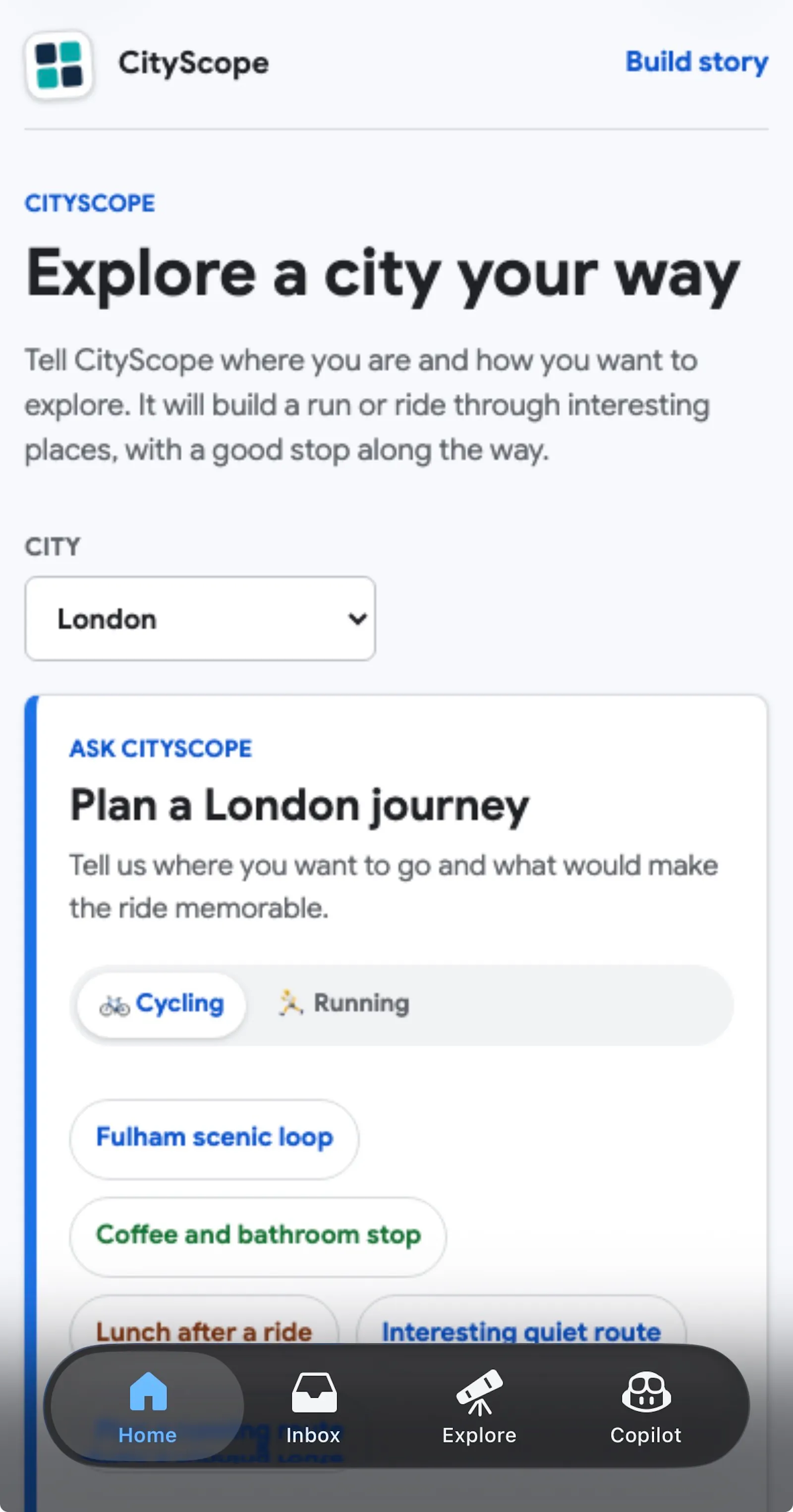 CityScope screenshot 3