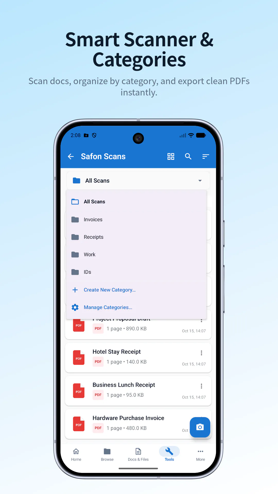 Safon - File Manager & Tools gallery image