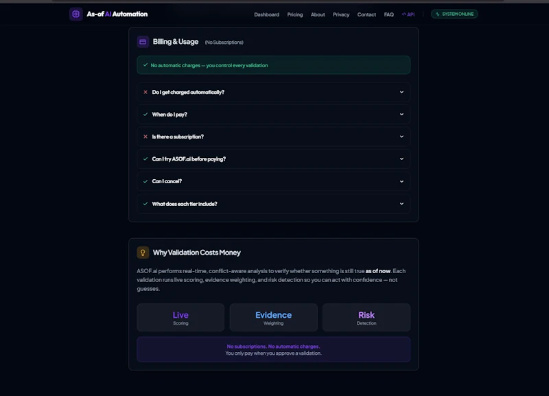 ASOF.ai Automation  screenshot 6