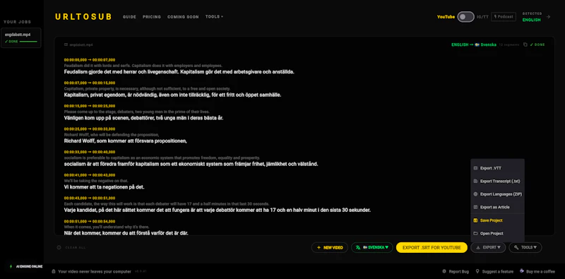 UrlToSub screenshot 7